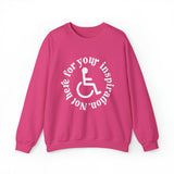 Not Here For Your Inspiration Sweatshirt | The Activism Collection