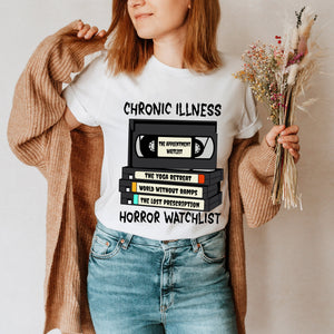Chronic Illness Horror Movie Shirt | The Halloween Collection