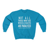 Ambulatory Wheelchair User Sweatshirt | The Activism Collection