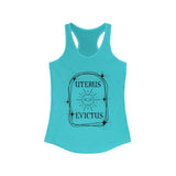 "Uterus Evictus" Hysterecotmy Women's Racerback Tank Top | The Surgery Collection
