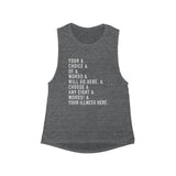 Fully Customizable Women's Scoop Muscle Tank | The Ampersand Collection