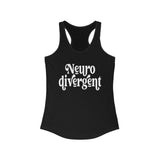 Neurodivergent Women's Racerback Tank Top | The Divergence Collection