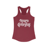 Neurodivergent Women's Racerback Tank Top | The Divergence Collection