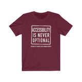Accessibility Rights T-Shirt | The Activism Collection