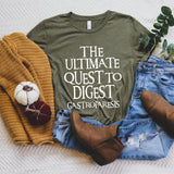 Gastroparesis "The Ultimate Quest to Digest" T-Shirt | The Awareness Collection