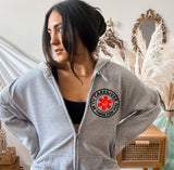 Caregiver "I'll Be There For You" Zip-up Hoodie | The Caregiver Collection