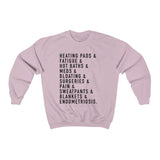 Endometriosis Ampersand Unisex Sweatshirt | The Awareness Collection